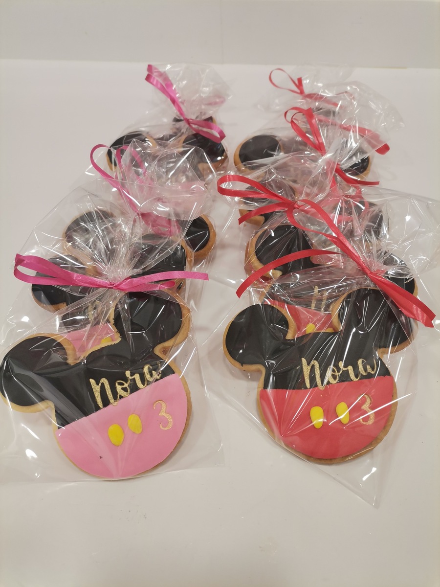 Galletas personalizadas con impresión comestible, glasa o fondant